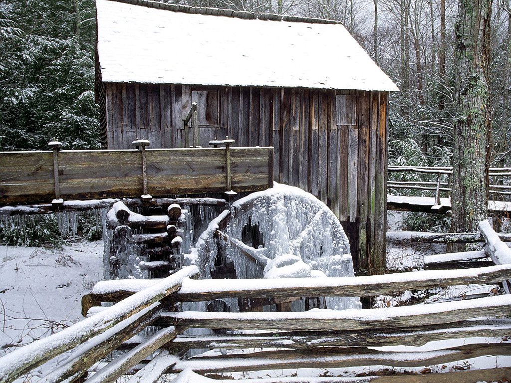 John Cable's Mill, Great Smoky Mountains National Park, Tennessee